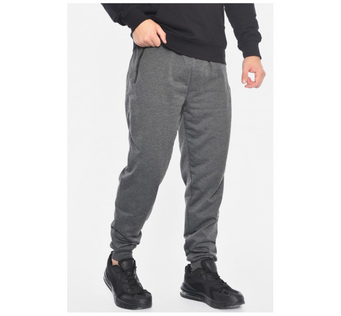 Спортивные мужские брюки темно-серого цвета 191917L