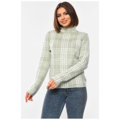 Светр жіночий м'ятного кольору 192420L Светр жіночий м'ятного кольору 192420L
