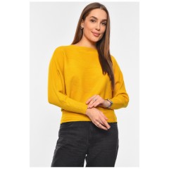 Свитер женский горчичного цвета 192508L