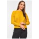 Светр жіночий гірчичного кольору 192508L