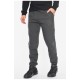 Спортивні штани чоловічі на флісі темно-сірого кольору 192614L