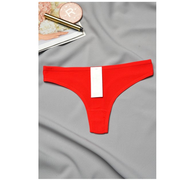 Стринги женские красного цвета 193118L