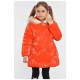Куртка дитяча для дівчинки єврозима на штучному хутрі червоного кольору 193349L