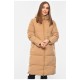 Куртка жіноча зимова бежевого кольору 193676L