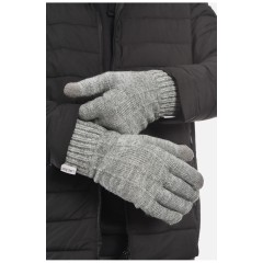 Рукавички чоловічі акрилові утеплені сірого кольору 193690L