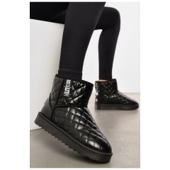 Уггі жіночі на хутрі чорного кольору 193935L