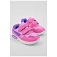 Кроссовки детские розового цвета на лепучке 194386L