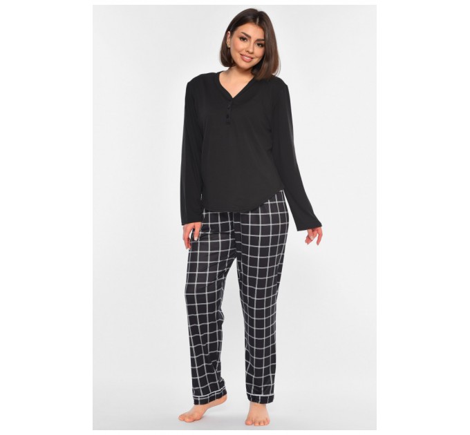 Піжама жіноча чорного кольору 194730L