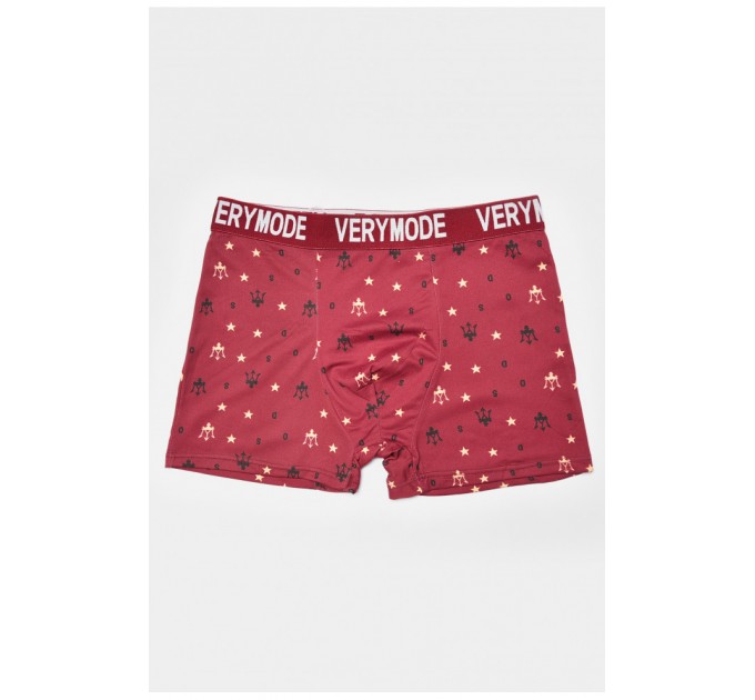 Боксери чоловічі бордового кольору 194897L