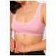 Топ жіночий пудрового кольору чашка В 195482L