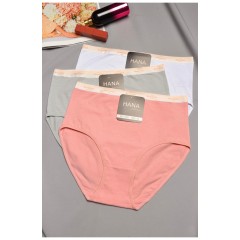 Набор женских трусов полубатальных 3 штуки 195513L