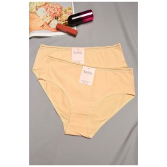 Набір жіночих трусів напівбатальних 2 штуки 195529L