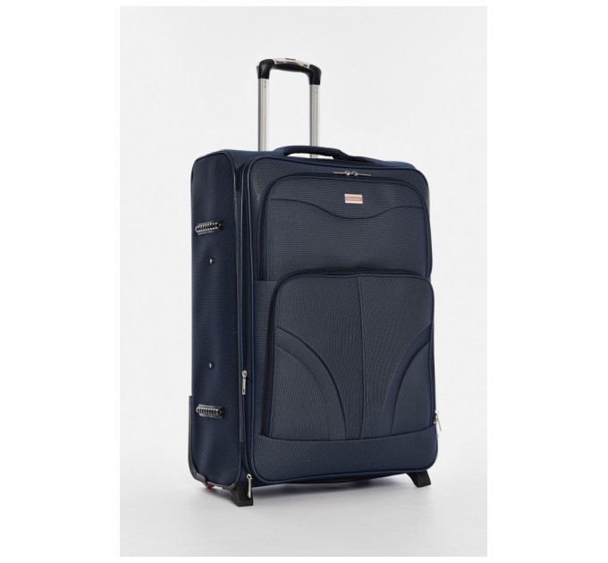 Чемодан дорожный синего цвета 96л 196323L