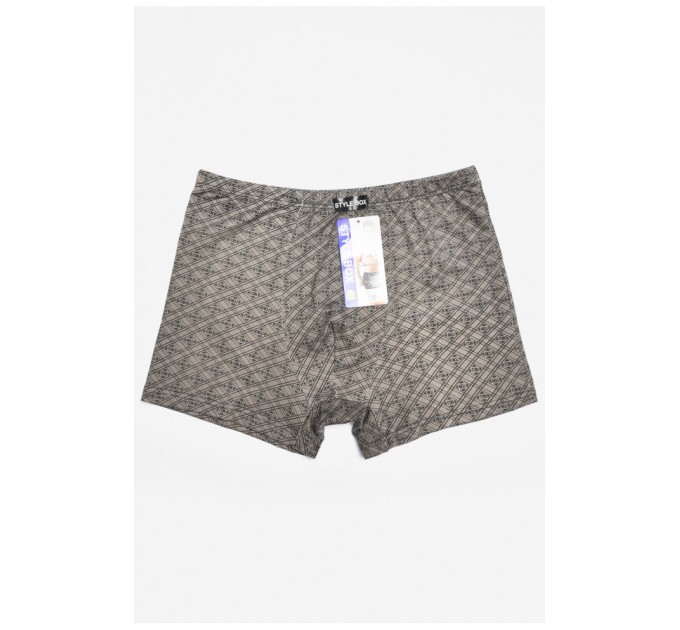 Боксеры мужские серого цвета 196504L