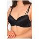 Бюстгальтер женский черного цвета чашка В 197117L
