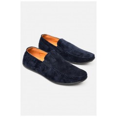 Мокасини чоловічі темно-синього кольору 197181L