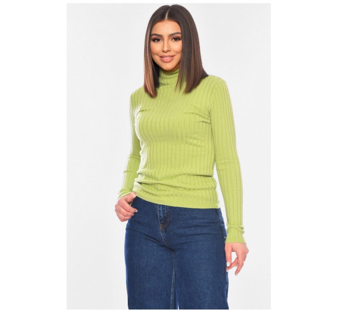 Гольф жіночий салатового кольору 198101L