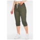 Бриджі жіночі батальні кольору хакі 198319L