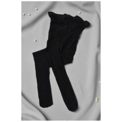 Колготи дитячі для дівчинки чорного кольору 198594L