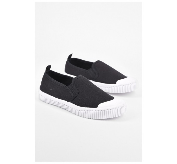 Мокасины детские черного цвета 198748L