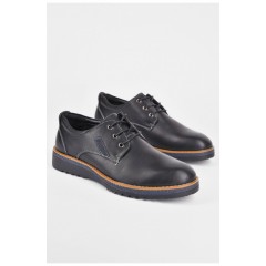 Туфлі підліткові для хлопчика чорного кольору 198956L