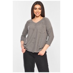 Кофта жіноча сірого кольору 199416L
