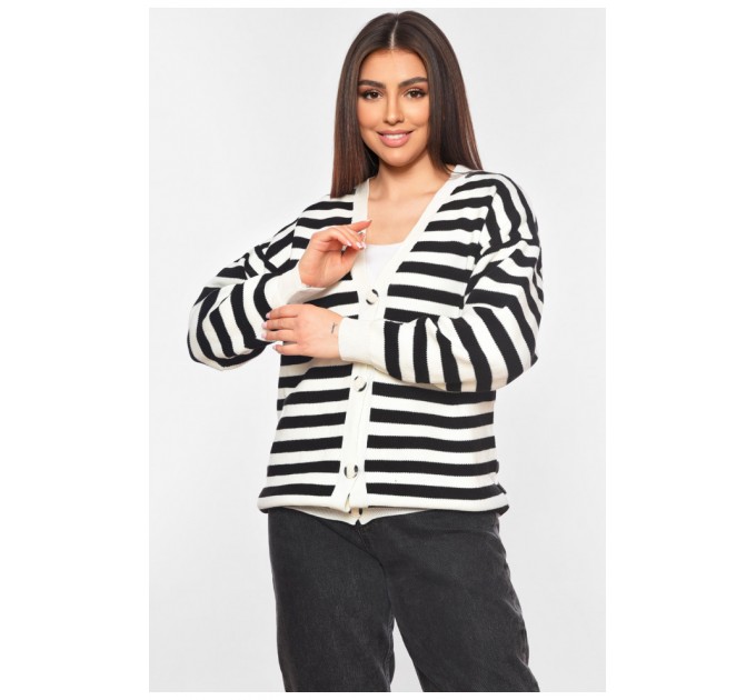 Женский кардиган белого цвета 199616L