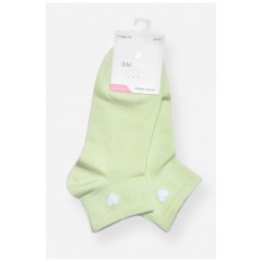 Шкарпетки жіночі демісезонні спортивні м'ятного кольору 200721L