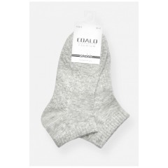 Шкарпетки жіночі демісезонні спортивні сірого кольору 200800L