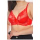 Жіночий бюстгальтер червоного кольору чашка В 200888L