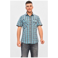 Сорочка чоловіча блакитного кольору 201359L