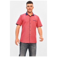 Сорочка чоловіча рожевого кольору 201365L