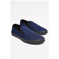 Сліпони чоловічі темно-синього кольору 201795L