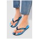 Вьетнамки женские пена черно-голубого цвета 201979L