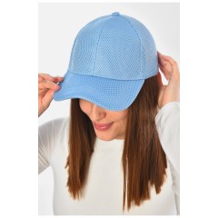 Кепка жіноча блакитного кольору 202030L