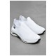 Кросівки чоловічі білого кольору на шнурівці 202150L
