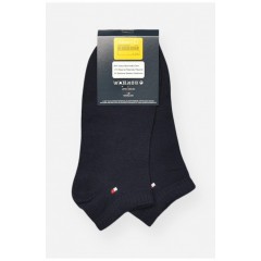 Шкарпетки жіночі спортивні демісезонні синього кольору 202685L