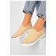 Мокасини жіночі бежевого кольору 202823L