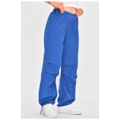 Спортивні штани жіночі синього кольору 202868L