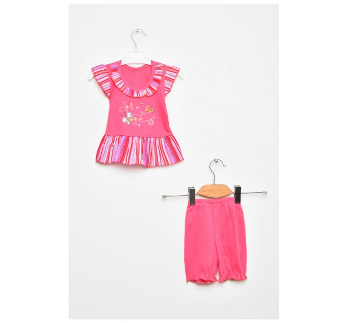 Костюм дитячий для дівчинки рожевого кольору 203022L