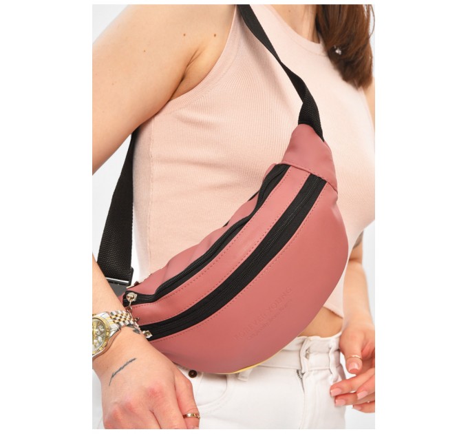 Бананка жіноча рожевого кольору 203275L