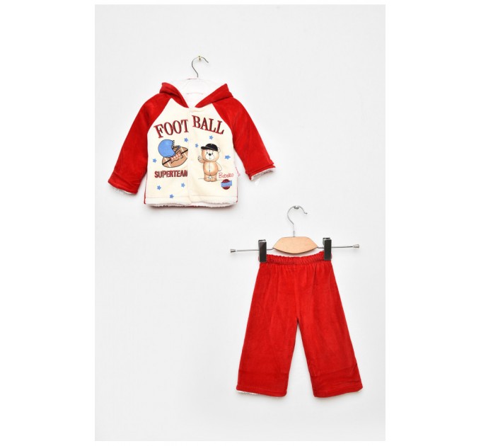 Костюм дитячий для дівчинки червоного кольору 203386L
