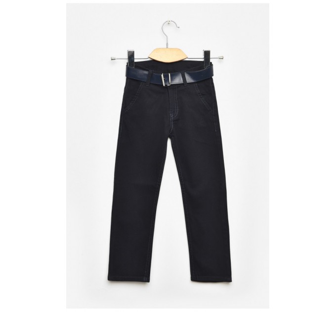 Штани дитячі для хлопчика темно-синього кольору 203416L