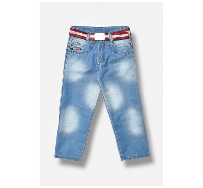 Бриджі дитячі блакитного кольору джинс 203454L