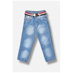 Бриджі дитячі блакитного кольору джинс 203457L