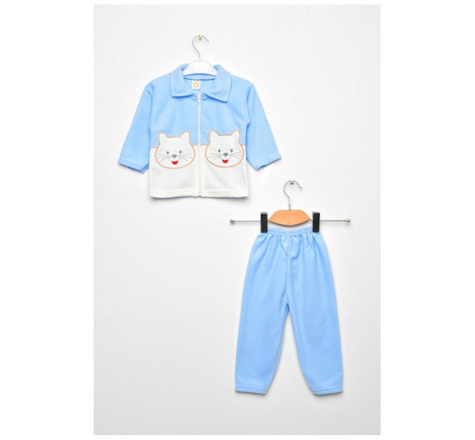 Костюм детский для мальчика голубого цвета 203510L
