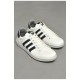 Кросівки чоловічі білого кольору на шнурівці 203513L