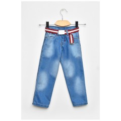 Джинси дитячі для хлопчика синього кольору 203549L