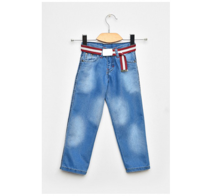 Джинси дитячі для хлопчика синього кольору 203549L