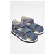 Сандалі дитячі хлопчик синього кольору на липучці 204028L